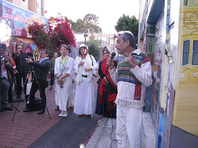 Alejandro Murguia in Balmy Alley